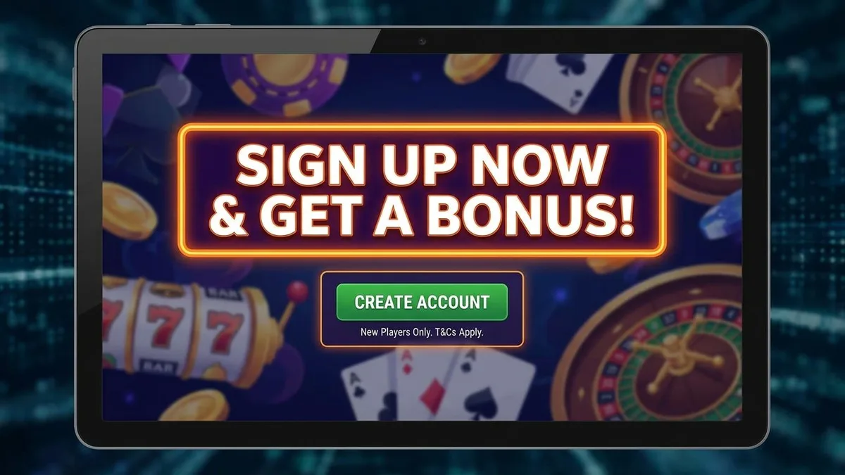 Registrera dig med bonus